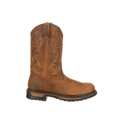 Rocky Original Ride Branson 11 Inch Steel Toe Roper Waterproof Western Boot FQ0002809
