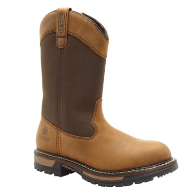 Rocky Original Ride 10 Inch Soft Toe Waterproof 200G Insulated Wellington Work Boot FQ0002867
