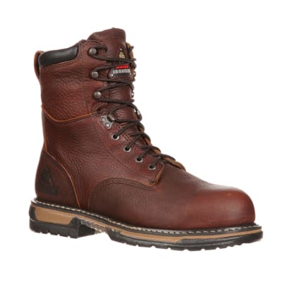 Rocky IronClad 8 Inch Soft Toe Waterproof Classic Work Boot FQ0005693
