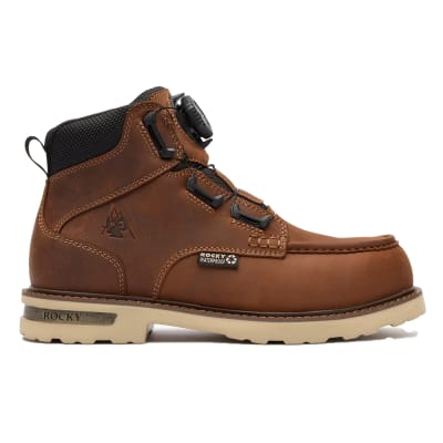 Rocky Grindstone XTR 6 Inch Composite Toe Waterproof Slip Resistant BOA Work Boot RKK0521