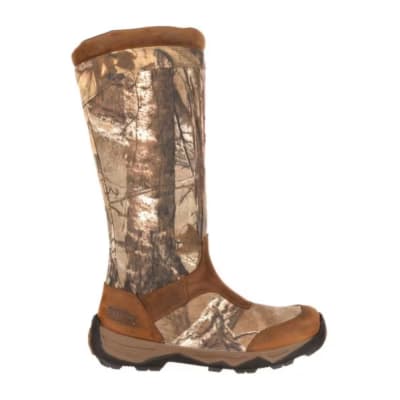 Rocky Retraction 17 Inch Waterproof Side Zipper Snake Hunting Boot RKS0243