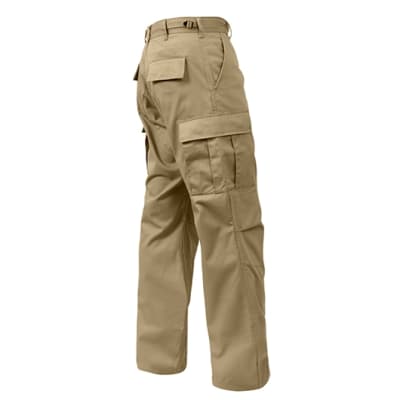 Rothco Relaxed Fit Zipper Fly Khaki BDU Pants 2931