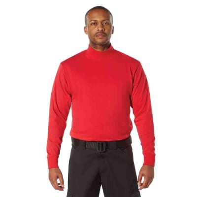 Rothco Cotton Long Sleeve Mock Turtleneck 34060