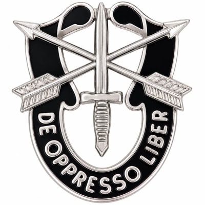 Special Forces Unit Crest Pin  DUI-SF