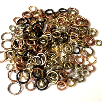 200 SET X 18MM Gold Antique brass Gun metal Silver Strong