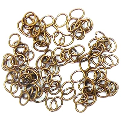 Brass Open Jump Rings for Jewelry Making * Different Colors