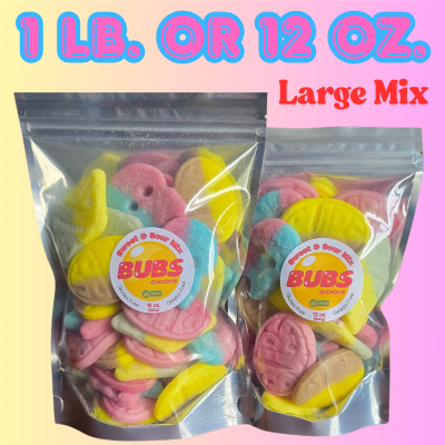 Bubs Swedish Foam Candy Large Bags
