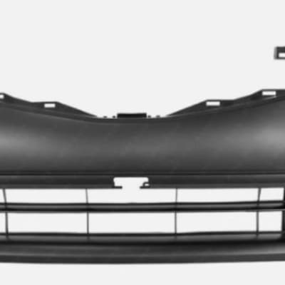 Bumper Front Black   Nissan Sentra 2011