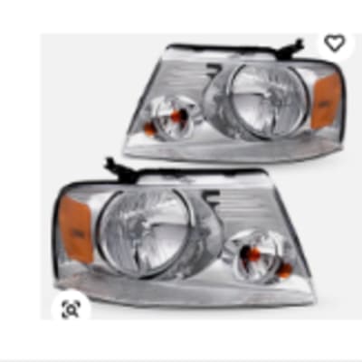 Both Side Headlight  and Front Bumper Assembly Chrome and Lower Valance   2008 ford f150
