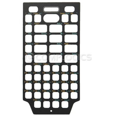 Alphanumeric Overlay for Honeywell CK65