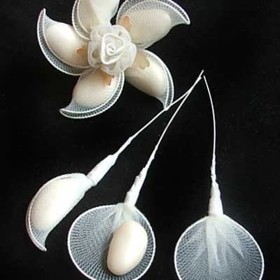 Jordan Almond Holder Singles Ivory