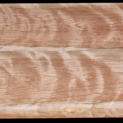 Wide Curly Cherry - 2 Pcs - 57 5/8" x 10 13/16" x 1 1/4" - $185.00