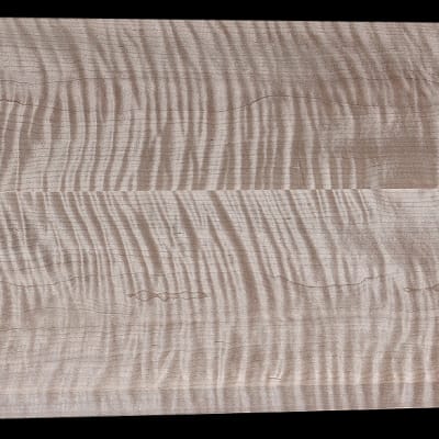 Book-Matched Curly Maple - 2 Pcs - 20" x 8 1/16" x 1"  - $185.00