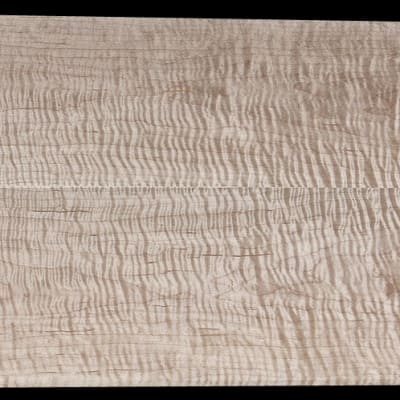 Thin Book-Matched Curly Hard Maple - 2 Pcs - 21" x 8" x 5/16" - $70.00