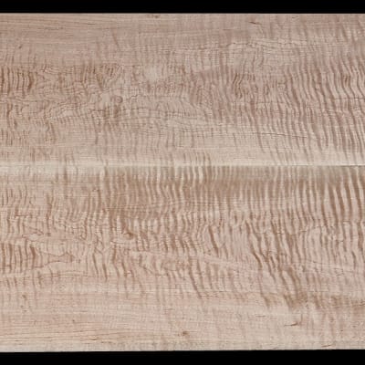 Thin Book-Matched Curly Hard Maple - 2 Pcs - 20" x 8 7/16" x 3/8" - $55.00
