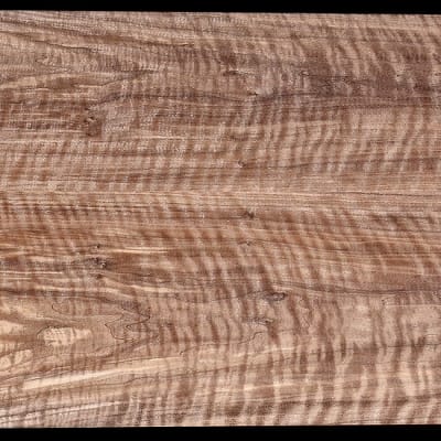 Book-Matched Curly Walnut - 2 Pcs - 22" x 9 3/16" x 15/16" - $185.00