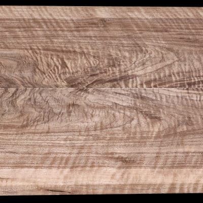 Book-Matched Curly Walnut - 2 Pcs - 21" x 9 3/8" x 7/8" - $165.00