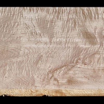 Wide Curly Hard Maple - 88 7/8" x 10 1/2" x 3/4"+ - $120.00