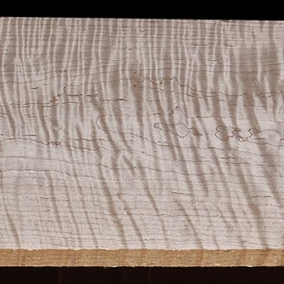 Extra-Wide Curly Maple - 116" x 12 1/8" x 3/4"+ - $155.00