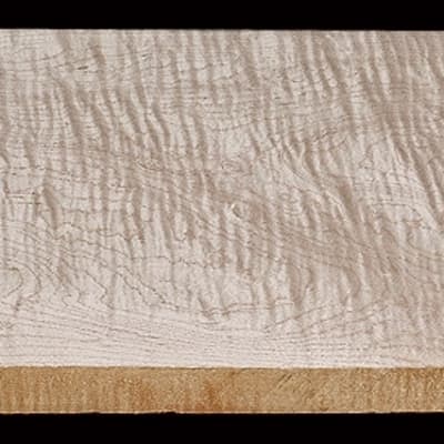 Curly Hard Maple - 77 3/8" x 9 3/16" x 1 1/8" - $105.00