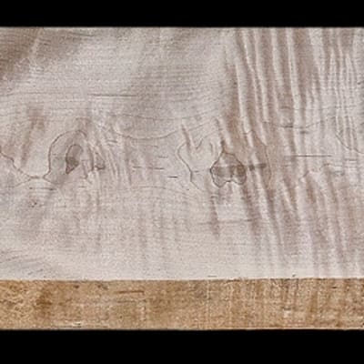 Wide Heartwood Curly Maple - 51 5/8" x 10" x 1 3/4" - $120.00
