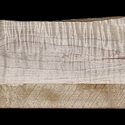 Curly Maple - 50 3/8" x 5 1/2" x 1 11/16"+ - $65.00