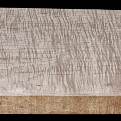 Wide Curly Hard Maple  - 63 5/8" x 10 5/16" x 1 13/16" - $150.00
