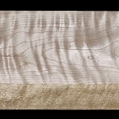 Curly Maple -  47" x 5 3/4" x 1 13/16"+ - $70.00