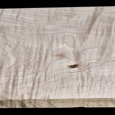 Curly Maple  - 17 1/4" x 8 7/8" x 13/16" - $15.00