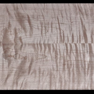 Thin Book-Matched Curly  Maple - 2 Pcs - 20" x 7 5/8" x 1/4"+ - $40.00
