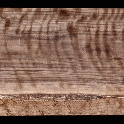Thick Wide Curly Black Walnut - 95" x 12" x 2 5/16" - $440.00