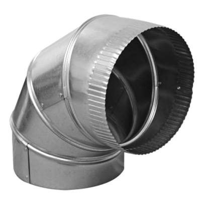 3 inch 90-degree adjustable galvanized steel HVAC round duct elbow 3 inch 90-degree adjustable galvanized steel HVAC round duct elbow