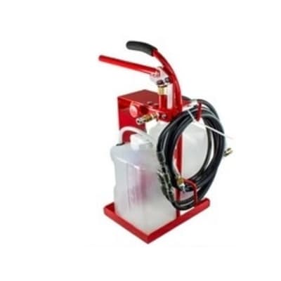 Bogert Aviation Pressurized Strut Filler. Safe and efficient tool for servicing GA aircraft landing gear struts without jacks or mess.