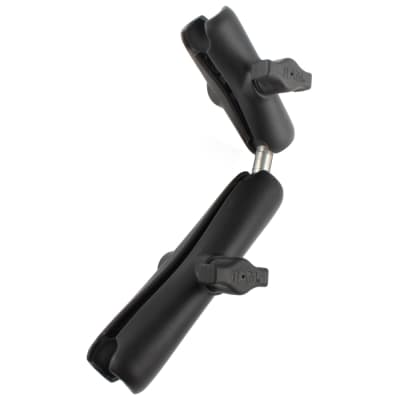 RAM double socket arm kit with medium and long B-size arms and double ball adapter for adjustable mounting solutions.