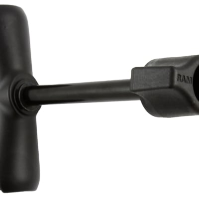 RAM standard B-size double socket arm with retention knob, compatible with 1" ball bases for fully adjustable mounting solutions.