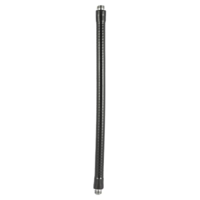RAM 12 inch long flexible pipe with 1/4 inch NPSM male threaded end for durable, adjustable mounting extensions in RAM systems.