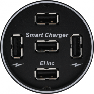 Fast and reliable USB charger for cockpit electronics â€“ USB-6A Smart Charger.