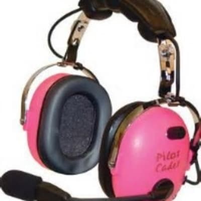 Pilot USA PA-1151ACG Child Headset (Pink) for young aviation pilots with lightweight, durable design and clear in-flight audio.