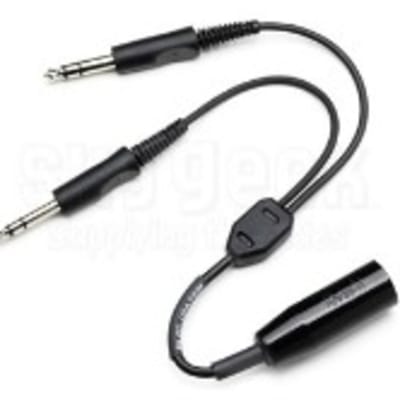 Pilot USA PA-75 Helicopter Headset to GA Adapter for aviation pilots, durable design for connecting helicopter headsets to general aviation aircraft.