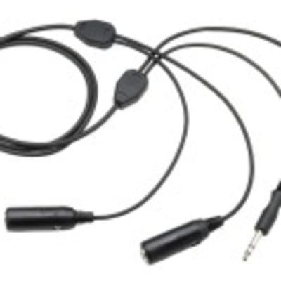 Pilot USA PA-77S GA Headset Extension available in 5ft, 10ft, 20ft, and 25ft for aviation pilots, durable and flexible cable for extended in-flight headset connection.