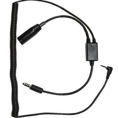 Pilot USA PA-80H/Digital Audio Recorder Adapter for helicopters, durable design for recording in-flight aviation communications.