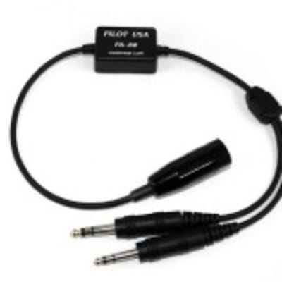 Pilot USA PA-88 Lo (Military) to High (GA) Impedance Converter for aviation pilots, durable design for connecting military headsets to general aviation systems.