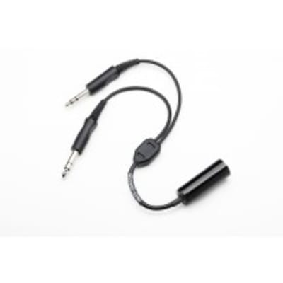 Pilot USA PA-92.5 0.206" Single Plug Headset to GA Adapter for aviation pilots, durable design for connecting single plug headsets to general aviation systems.