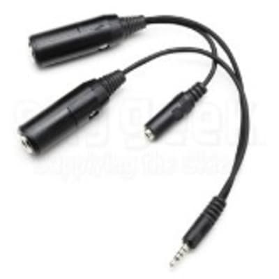 Pilot USA PA-95 Headset Adapter for aviation pilots, compatible with Vertex VXA-100/VXA-150 and YAESU FTA-550/FTA-750L transceivers, durable in-flight communication design.