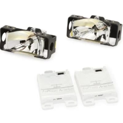 FAA-approved WAT LED wing lights installed on Piper aircraft for enhanced visibility.