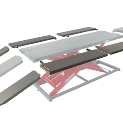 K&L SUPPLY BLACK Side Extensions for the MC625R / MC655R