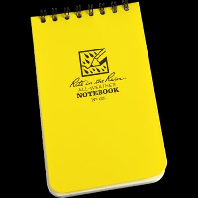 Rite in the Rain Top Spiral Universal Notebook 3 in x 5 in