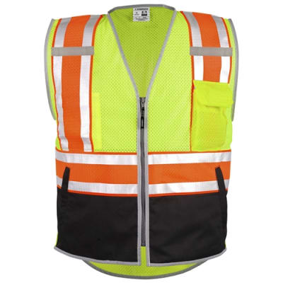 Kishigo Brilliant Series Ultimate Reflective Lime Safety Vest