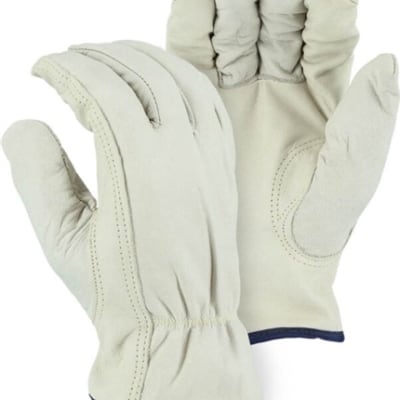 Leather Driver Gloves Keystone Thumb Kevlar Lined