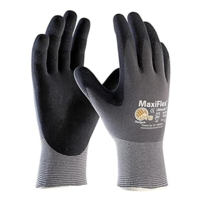 PIP Maxiflex Foam Nitrile Palm Grey Gloves